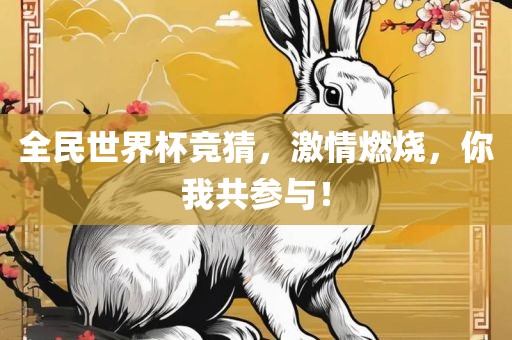 全民世界杯竞猜，激情燃烧，你我共参与！