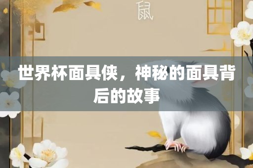 世界杯面具侠，神秘的面具背后的故事