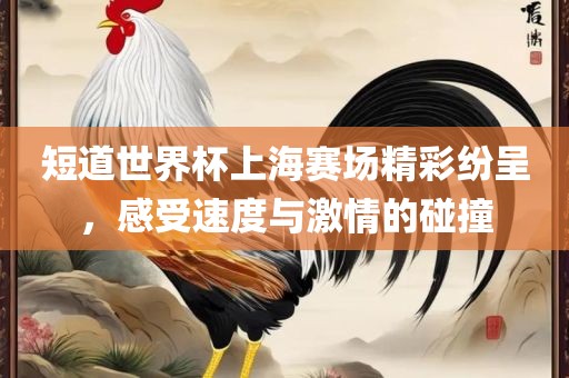 短道世界杯上海赛场精彩纷呈，感受速度与激情的碰撞