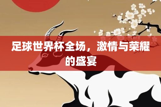足球世界杯全场，激情与荣耀的盛宴