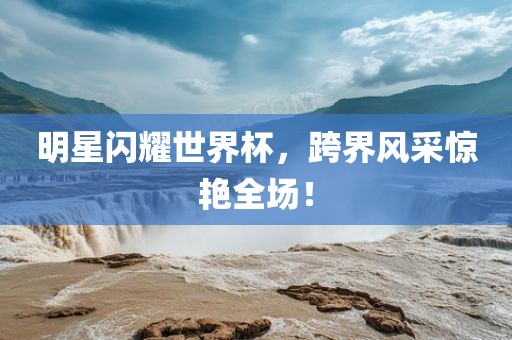 明星闪耀世界杯，跨界风采惊艳全场！