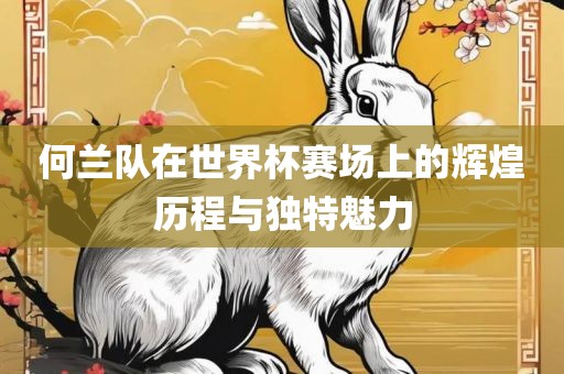 何兰队在世界杯赛场上的辉煌历程与独特魅力眉山市正发家政服务有限公司