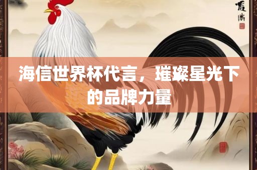 海信世界杯代言，璀璨星光下的品牌力量