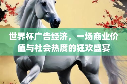 世界杯广告经济，一场商业价值与社会热度的狂欢盛宴