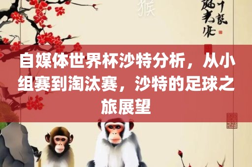 自媒体世界杯沙特分析，从小组赛到淘汰赛，沙特的足球之旅展望