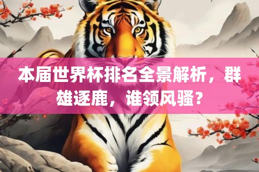 本届世界杯排名全景解析，群雄逐鹿，谁领风骚？