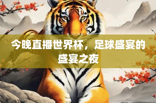 今晚直播世界杯，足球盛宴的盛宴之夜