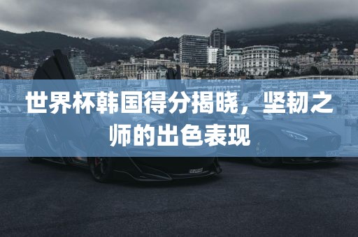 世界杯韩国得分揭晓，坚韧之师的出色表现