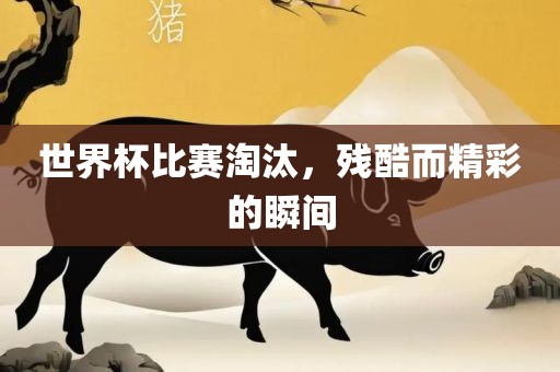 世界杯比赛淘汰，残酷而精彩的瞬间