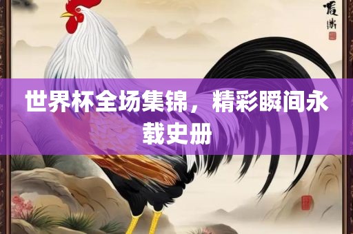 世界杯全场集锦，精彩瞬间永载史册