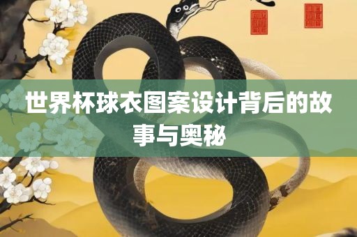 世界杯球衣图案设计背后的故事与奥秘