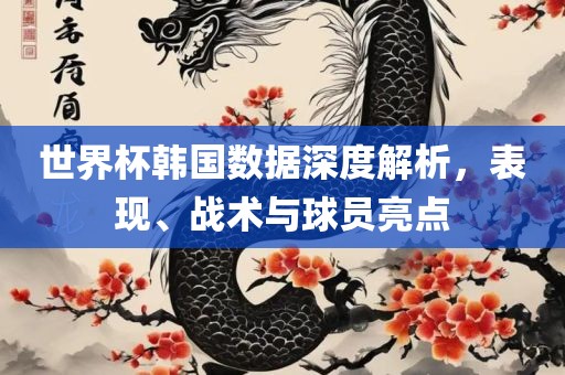 世界杯韩国数据深度解析，表现、战术与球员亮点