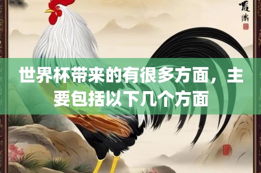 世界杯带来的有很多方面，主要包括以下几个方面