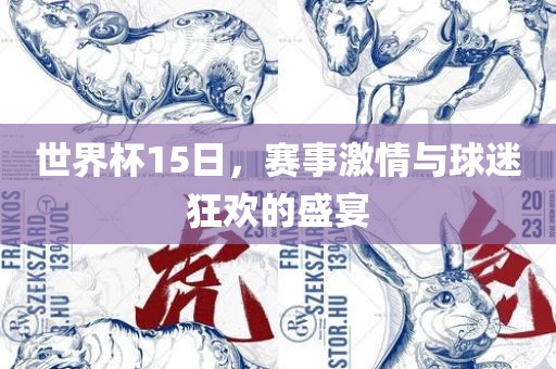 世界杯15日，赛事激情与球迷狂欢的盛宴