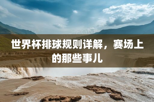 世界杯排球规则详解，赛场上的那些事儿