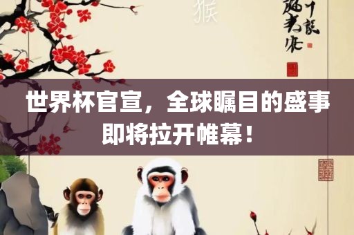 世界杯官宣，全球瞩目的盛事即将拉开帷幕！