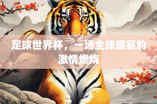 足球世界杯，一场全球盛宴的激情燃烧