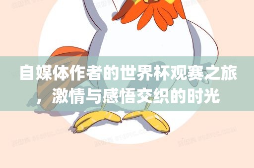自媒体作者的世界杯观赛之旅，激情与感悟交织的时光