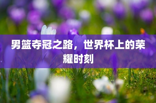 男篮夺冠之路，世界杯上的荣耀时刻