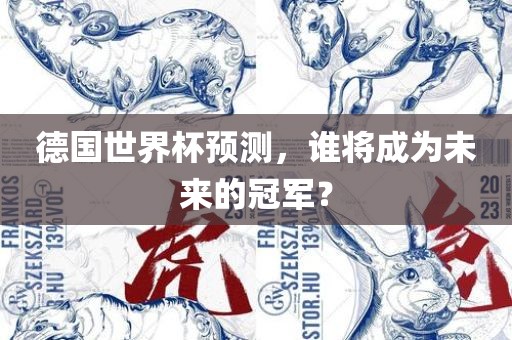 德国世界杯预测，谁将成为未来的冠军？