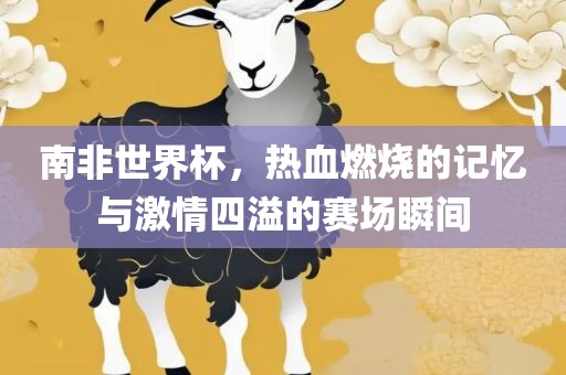 南非世界杯，热血燃烧的记忆与激情四溢的赛场瞬间