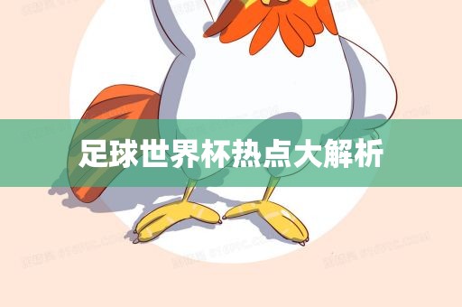 足球世界杯热点大解析