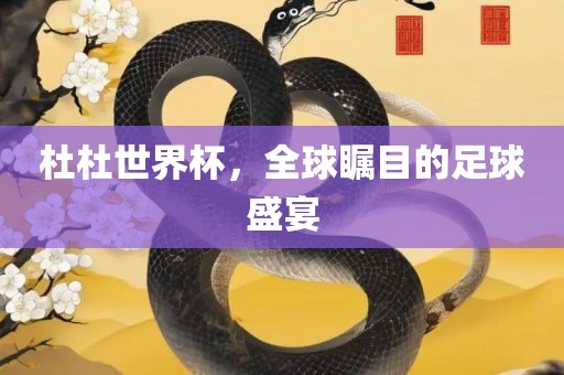 杜杜世界杯，全球瞩目的足球盛宴