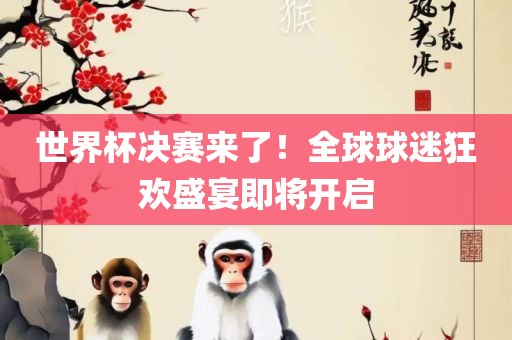 世界杯决赛来了！全球球迷狂欢盛宴即将开启