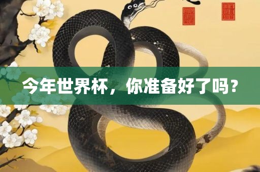 今年世界杯，你准备好了吗？