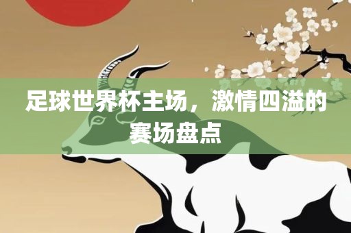 足球世界杯主场，激情四溢的赛场盘点
