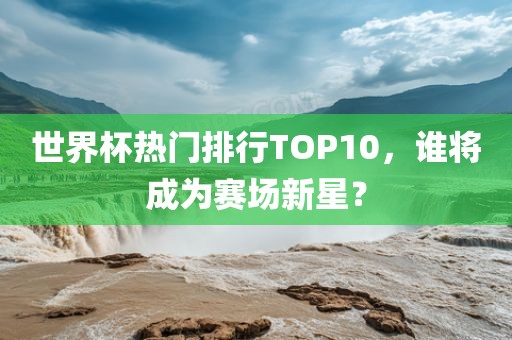 世界杯热门排行TOP10，谁将成为赛场新星？