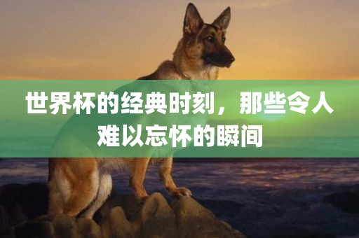 世界杯的经典时刻，那些令人难以忘怀的瞬间