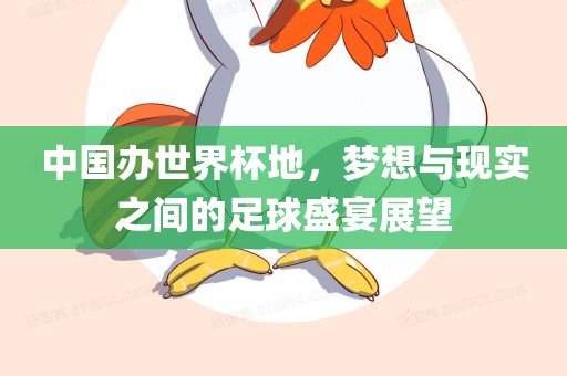 中国办世界杯地，梦想与现实之间的足球盛宴展望